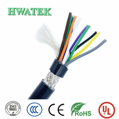 UL 2464 Vertind Koperdraad Afgeschermde Multicore 20 P × 28 AWG SR PVC isolatie PVC Jas 300V 150℃ VW-1 kabel