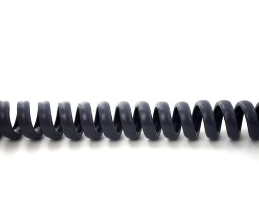 6C × 18AWG + 18C × 24AWG blikjes koperstrengen PVC isolatiemateriaal TPU 80°C 300V Spiraalkabel