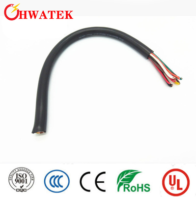 UL2517 4C×24AWG+W Industrial Flexible Cable with PVC Insulation and Jacket for 105℃ 300V Applications
