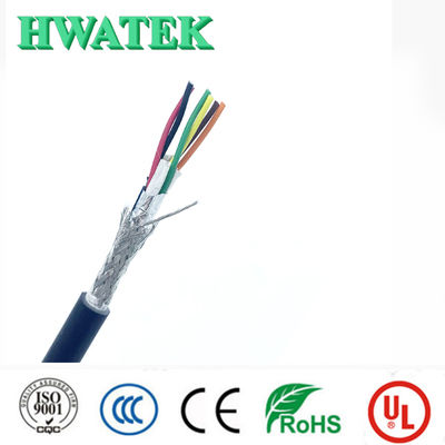 UL21408 2C×18AWG met afvoerdraad Tinned Copper Stranded XLPE isolatie XLPE Jacket 300V 105°C oliebestendige kabel