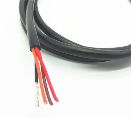 UL21307 Gelast koperstrengde industriële flexibele kabel met PVC-isolatie FRPE jas 7C × 24AWG+W