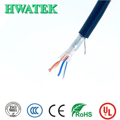 Industrial Flexible Multicore Electrical Power Cable with PUR Jacket 300V Rated Voltage and Oil Resistant Properties