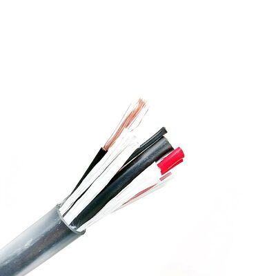 1000V nominale spanning PVC geïsoleerde koperknoop flexibele elektrische kabel met elektromagnetische interferentie en oliebestendigheid