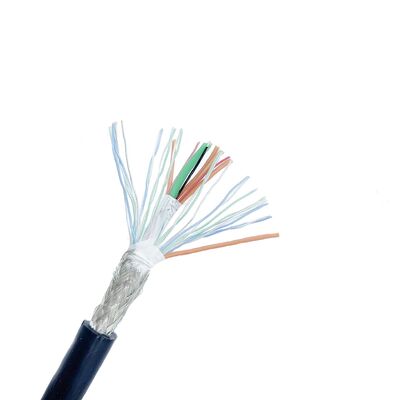 PVC Mantel FT2 Vlamvertragend 26AWG Multicore Flexibele Kabel voor Liftbesturingssignaaloverdracht 300V Nominaal