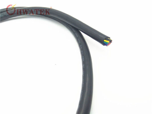 PVC Mantel FT2 Vlamvertragend 26AWG Multicore Flexibele Kabel voor Liftbesturingssignaaloverdracht 300V Nominaal