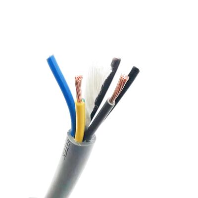 UL20940 PUR Sheath Screened Multicore Flexible Control Copper Wire Cable with 600V Rated Voltage and Oil Resistance