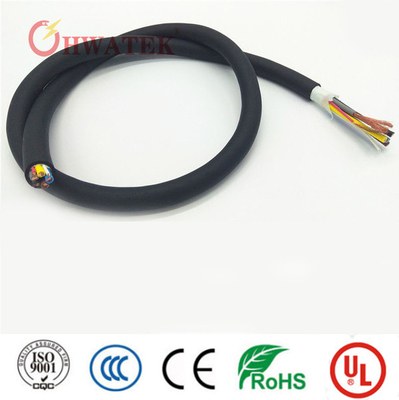 UL20002 TYPE PVC-binnengemaakte koperlegering en gestreepte 4Coax×30AWG+4C×24AWG 80°C 30V medische kabel
