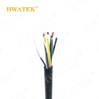 3×26AWG op maat gebrandmerkte koperen industriële flexibele kabel met PP-isolatie en TPU-mantel 300V