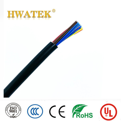 300V pvc-liep het Jasje Naakte Koper Multicore Kabel UL 2103 4C×20AWG+P 105℃ vast