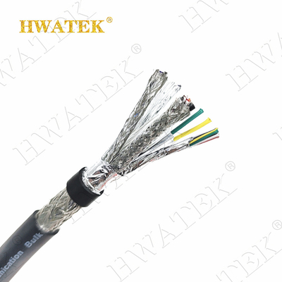 UL 2919 1P × 24AWG geblokkeerde koperen polyethyleen TC 80°C 30V-kabel