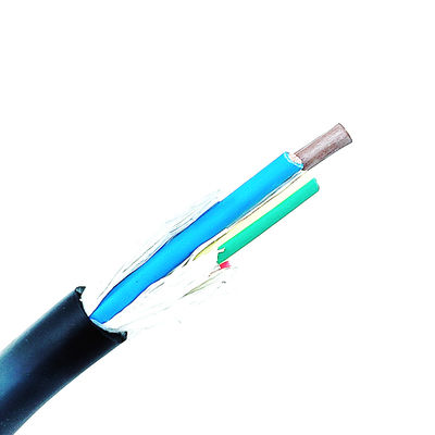 UL2464 Gelast koperstrengde industriële flexibele kabel met PVC-isolatie PVC Jacket 3P 24AWG OD 6.2mm kabel