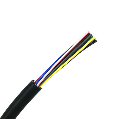 UL20549 Vertind Koperen Geslagen Industriële Flexibele Kabel met PVC Isolatie TPU Jas 300V 80℃