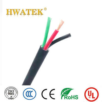 UL20233 3C×20AWG+W geblokkeerde koperen industriële flexibele kabel met XLPE-isolatie en TPU-mantel