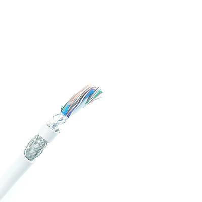 Het Jasjekabel 30V 80℃ van pvc van UL2990 28AWG 4P Ingeblikte Koper Vastgelopen